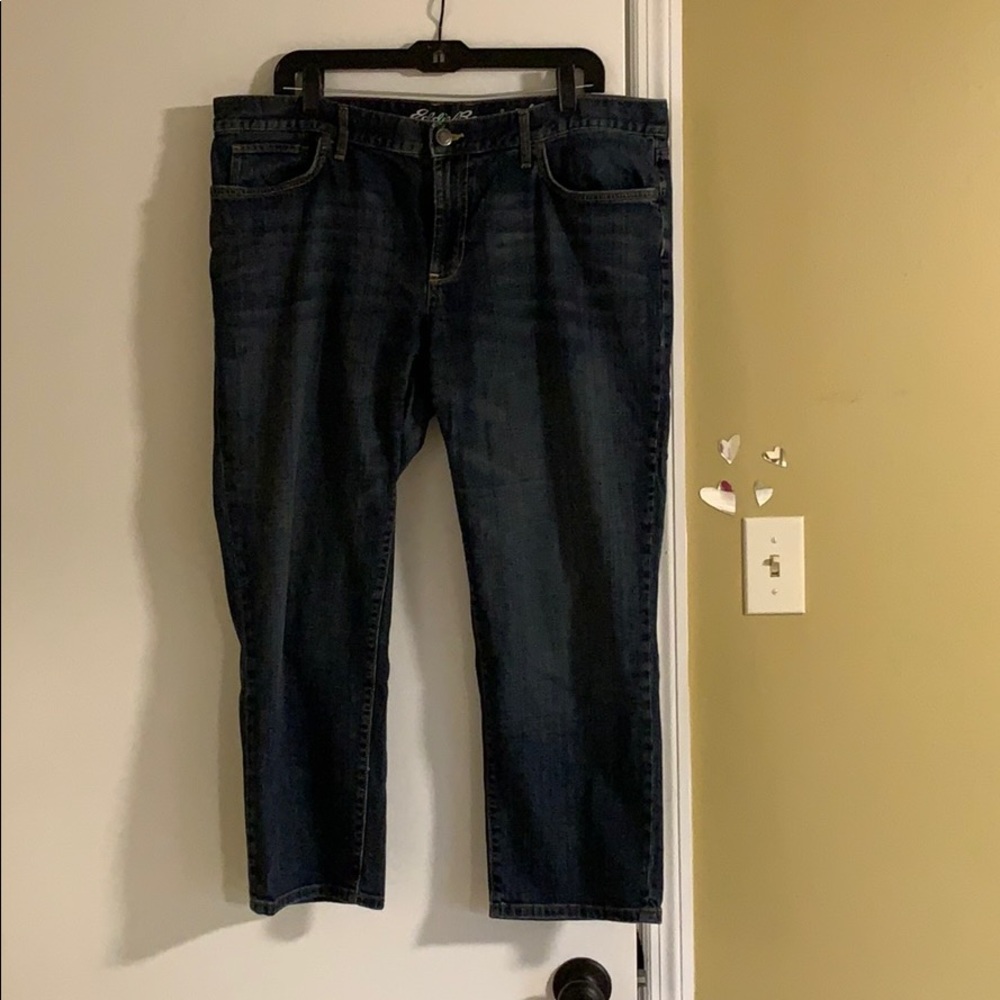 Eddie Bauer “Boyfriend Crop” Jeans